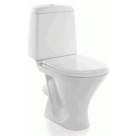 унитаз-компакт Аттика стандарт (арм.1-режим. Уклад/ИнкоЭр, сиденье полипроп., крепление)SANITA (ЖЦ)