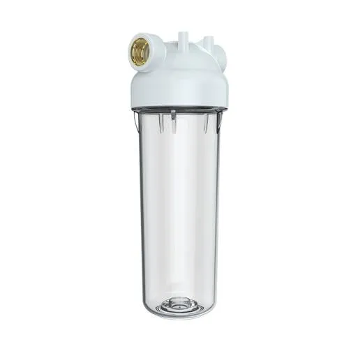 Корпус 10" для холодной воды прозрачный, подключение 3/4" Unicorn KSBP 3/4