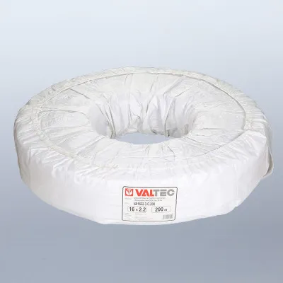 Труба напорная VALTEC, тип PE-Xa 16(2.2) из сшитого полиэтилена с барьерным слоем EVOH, бухта 100 м