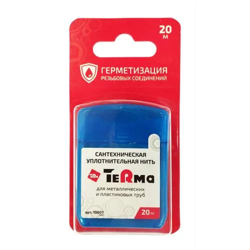 Нить для герметизации резьбы TeRma 20м в блистере 10007
