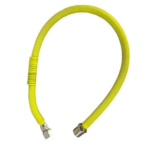 Подводка сильфонная для газа 1/2"  0,8 м,  г-ш "MATEU"