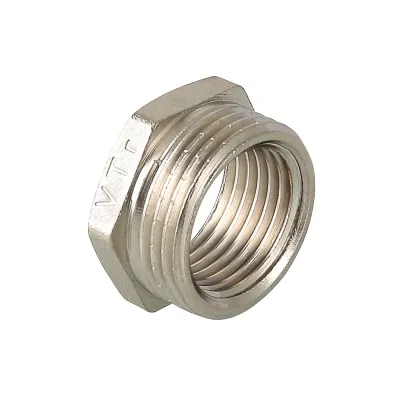 Футорка 1 1/2"х1 1/4", ник., латунь. Valtec