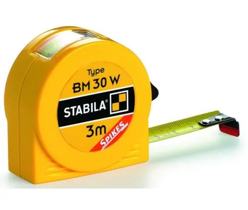 Рулетка 3м (16мм) "BM 30" со смотровым окошком STABILA, Германия