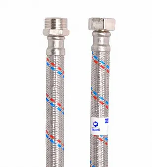 Подводка воды, ГИГАНТ, 1/2", 0.8 м, г - ш,"MATEU"