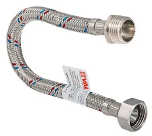 Подводка воды, 1/2",  0.8 м,  г - ш,  "VALTEC"