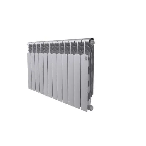 Радиатор Royal Thermo Revolution Bimetall 500 2.0/Silver Satin – 10 секц.