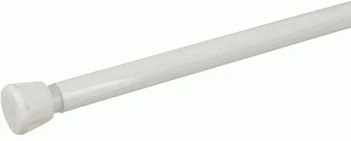 Карниз для ванной 110-200см белый д.13мм MELODIA Mcr-00009