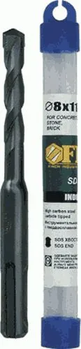 Бур по бетону 8*210мм SDS PLUS (синий корпус) (33235)
