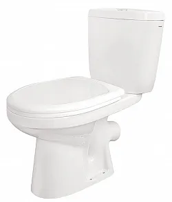 Унитаз-компакт САНТЕК АНИМО, косой, выпуск, ниж. подв., сиденье дюропласт, арматура (ЖЦ)