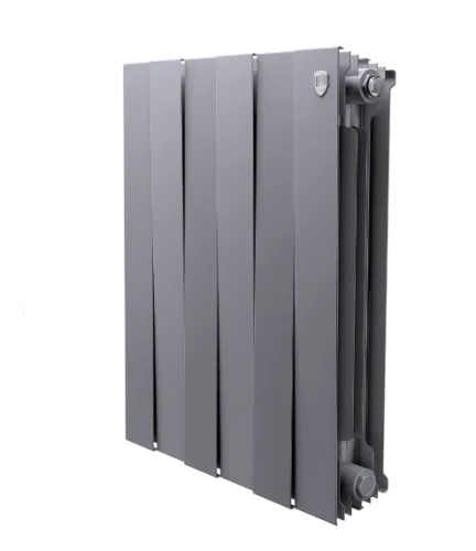 Радиатор Royal Thermo PianoForte 500 new/Silver Satin - 6 секц. RTPNSS50006