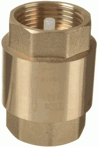 Обратный клапан 3/4" с пластиковым золотником, латунь СК (33942)