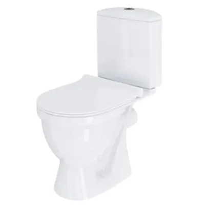 Унитаз-компакт Алькор rimless безободк., горизонт.выпуск,нижн.подв.,сиденье softclose (ЖЦ)