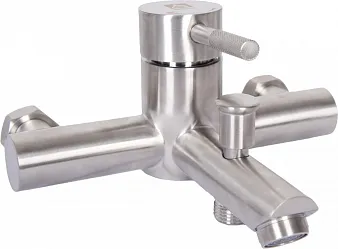 "ARGOTECH" 3505 SOLID Смеситель для ванны,  картридж d35, нержавеющая сталь