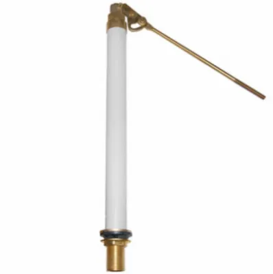 Клапан наливной 1/2", нижняя подводка, латунь