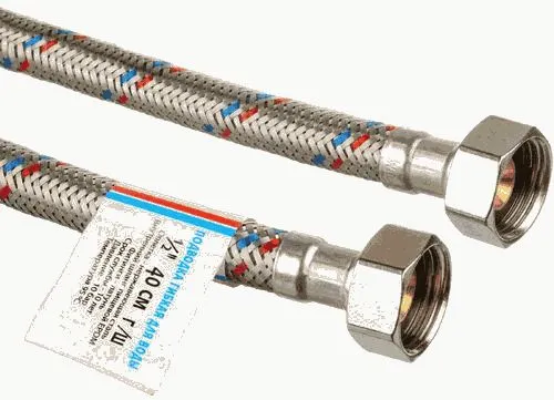 Подводка воды,1/2", 0.8 м, г-г, "ТР-Сантехника"