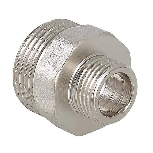 Бочонок перех. 1" х 1 1/2" ник. лат., Valtec