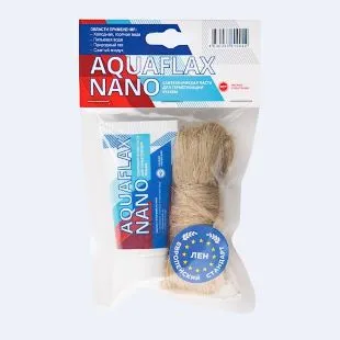 AquaflaxNano, набор паста 30г туба +15г лён(ЕВРО) (ЖЦ) 