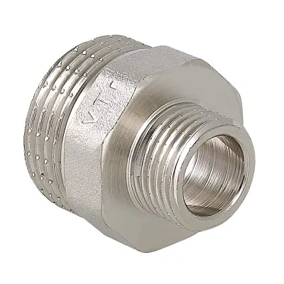 Бочонок перех. 1/2" x 3/4"  ник.  лат.,  Valtec