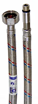 Подводка для смесителя, 0.6 м, 1/2"хМ10*1х35, "MATEU"