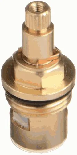 Кран-букса 1/2" керамика, 8 х 20 шлиц., 180° 06623 (арт. 017)