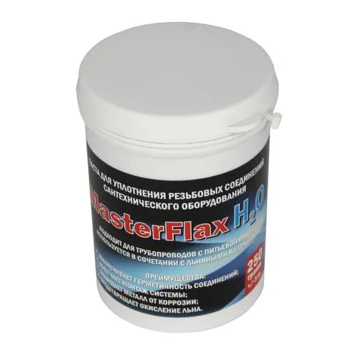 Паста уплотн. MasterFlax вода, пар, 250 г 