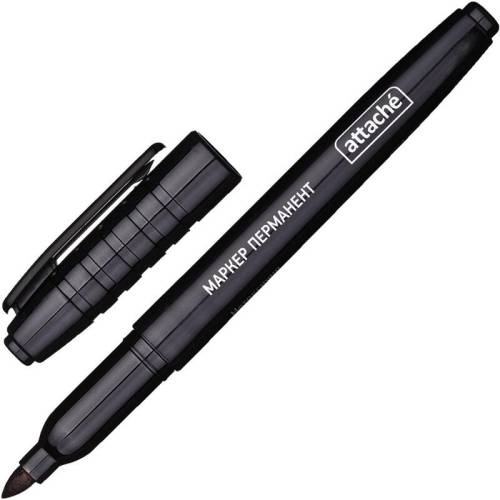 Маркер перманентный Attache (1,5-3 мм, круглый наконечник)