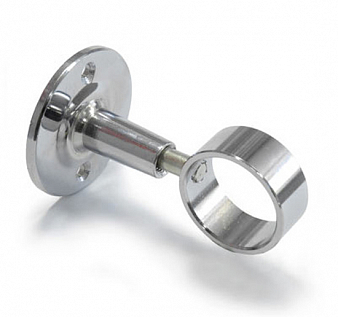 Крепление "Телескоп" 3/4" с кольцом для П/суш латунь хром. SMART