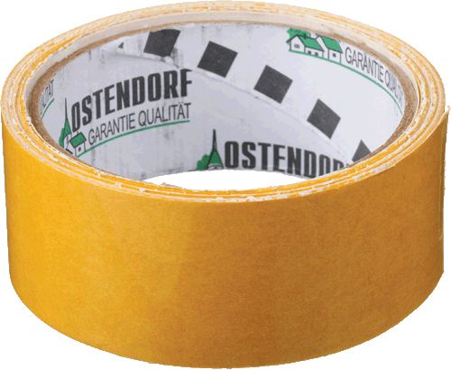 Лента клейкая двухсторонняя 48мм х 5, Ostendorf / Black Gear