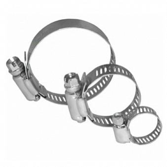 Хомут под отвертку 60-80 мм