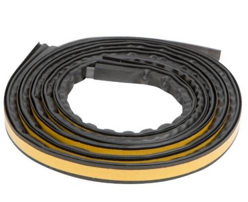 Уплотнитель для дверей магнитный 14х12.5 мм 2.1 м цвет чёрный