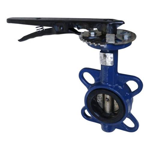 Затвор чуг.диск.чуг EPDM DN 50 PN16 межфл.ручной КНР