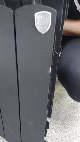 УЦЕНКА 10% Радиатор Royal Thermo Revolution Bimetall 500 2.0/Noir Sable – 6 секц. (ЖЦ)