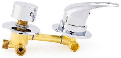 Смеситель на 3 режима, 100 мм, гайка, для душевой кабины