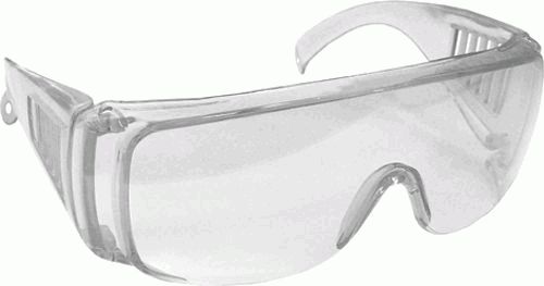 Очки защитные прозрачные с дужками (12219)