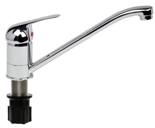 ARGO 4001/N ECHO Смеситель для кухни, монтаж - гайка