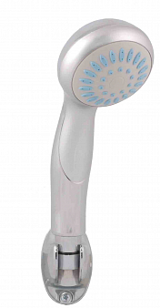 Лейка душевая, X-VIKA, пластик, хром/сатин, 1/2", подвес, ARGO