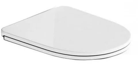 Сиденье для унитаза "AMALFI" Sanita Luxe, дюропласт. белое для "Fest", "Best", "Art  Luxe", "Attika"