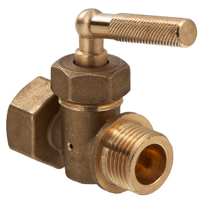 Кран трехходовой для манометра 1/4"