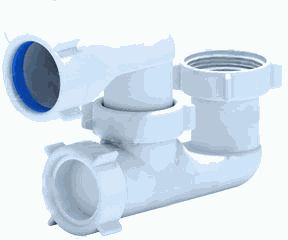 ТРАП АНИ Е200 д/ванны  1.1/2"*40 регулируемый