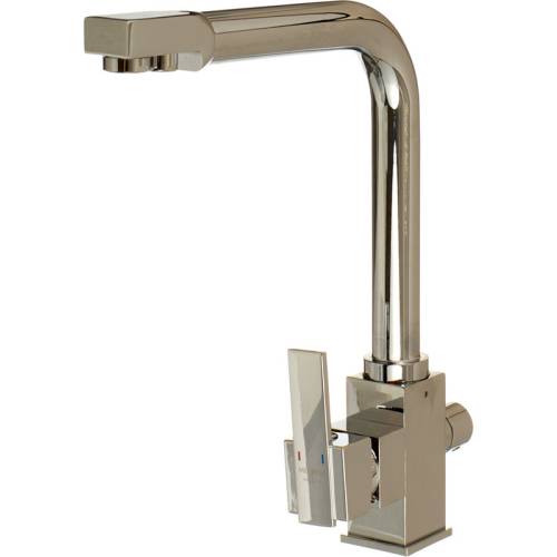 Смеситель кухоный MELODIA Perfetto латунь с подкл.фильтра,карт. д.35мм хром, подв. 50см MDV30201