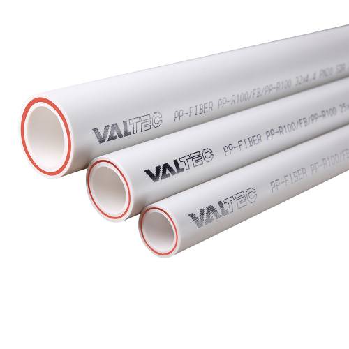 Труба ПП 25 мм, PN20  (арм. стекл.) PP- FIBER VALTEC (ЖЦ)