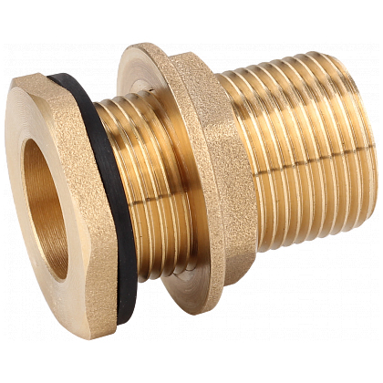 Врезка для резервуара 1/2" латунная Gappo