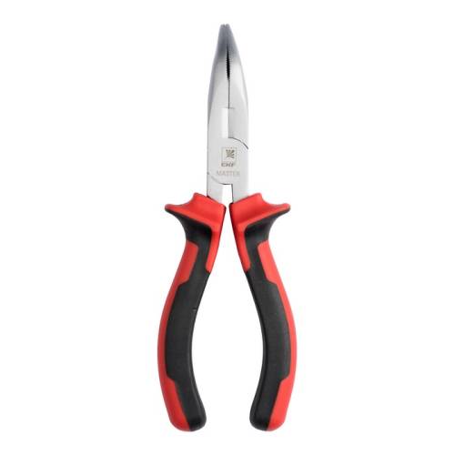 - Длинногубцы изогнутые 160мм Master Basic EKF dgi-160-mas