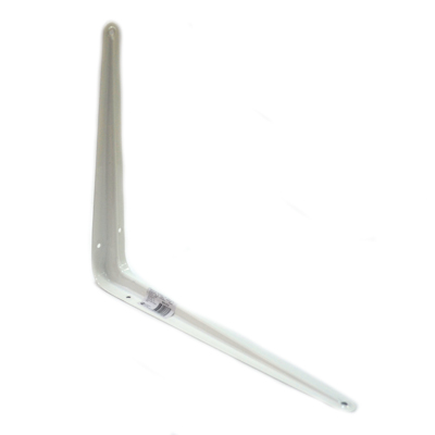 Уголок для полок белый 250х200 (8х10х0,9мм)