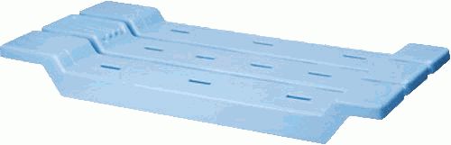 Сиденье д/ванной BEROSSI 12608 светло-голубое