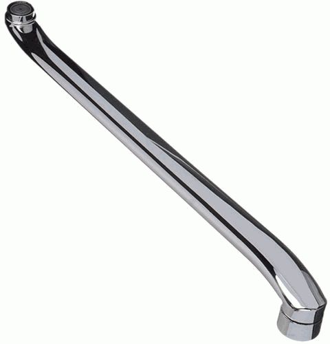 Излив плоский для ванны, S-образный, 50 см, Terma  20710