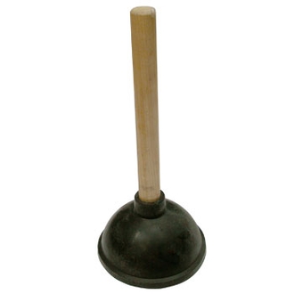 Вантуз цилиндр., малый, с ручкой,