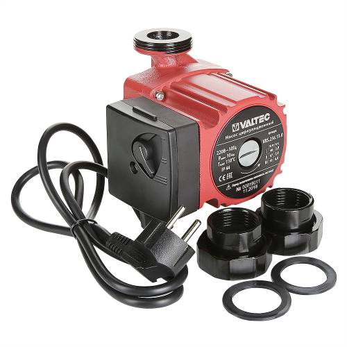 Насос циркуляционный VALTEC RS 25/6-180 с гайками