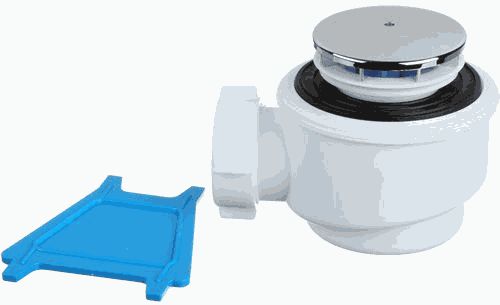 Сифон АНИ для душевого поддона с отв. 50мм.1 1/2" x 40, пластик