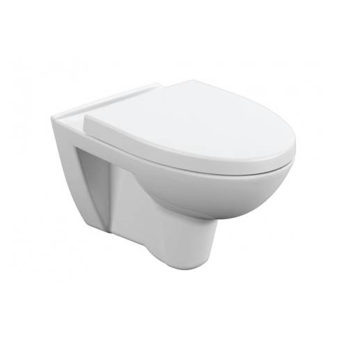 Унитаз подвесной безободковый PARVA Clean On DPL EO сиденье с микролифтом Cersanit (ЖЦ)